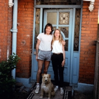 Mik, Deb and Charlie, Highgate England